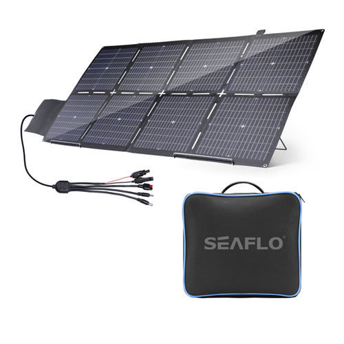 Pannello solare pieghevole - SFSP1-W200-05 - SEAFLO - in silicio monocristallino / portatile / leggero