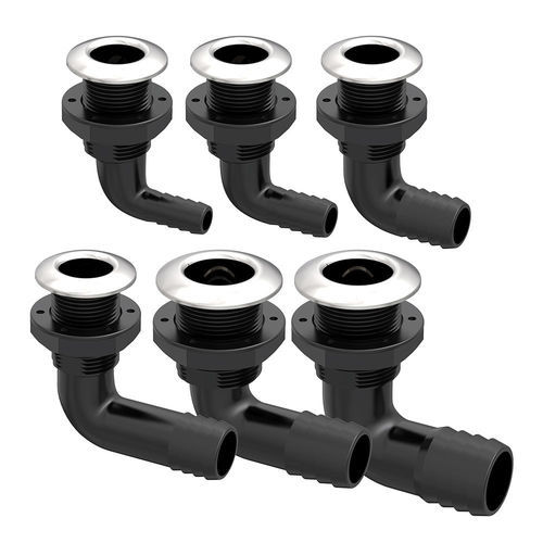 Tubo passascafo in acciaio inox 316 - SFTH3-0625-02 - SEAFLO - in nylon / in composito armato di fibra di vetro