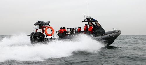Barca professionale patrol boat - Hyundai Lifeboats Co., Ltd.  - barca di salvataggio / fuoribordo / RIB