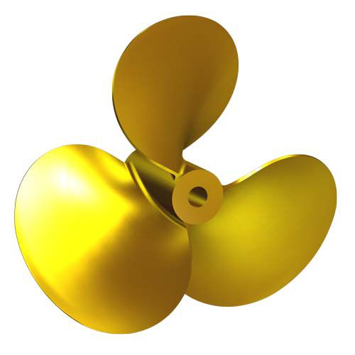 Elica per barca - D11 - Italian Propellers S.r.l.  - a passo fisso / albero dell'elica / 3 pale