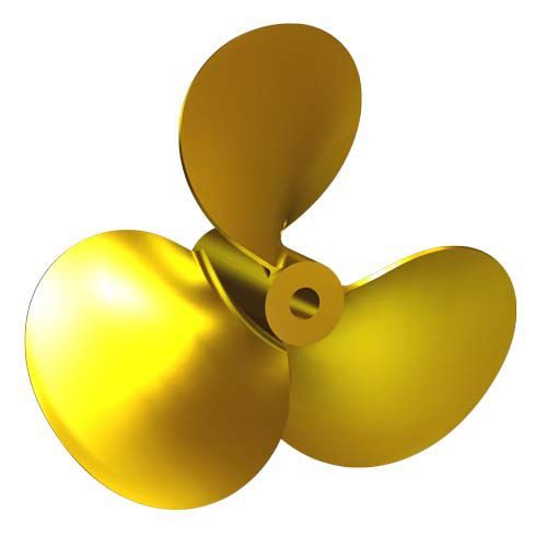 Elica per barca - D10 - Italian Propellers S.r.l.  - a passo fisso / albero dell'elica / 3 pale