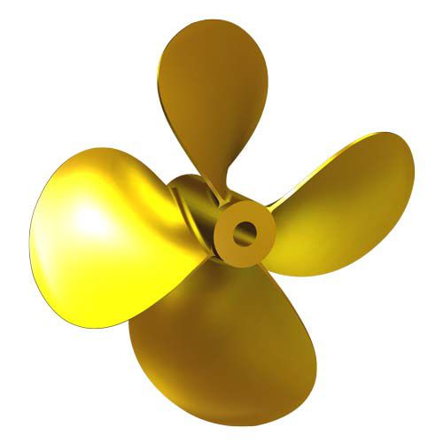 Elica per barca - P10 - Italian Propellers S.r.l.  - a passo fisso / albero dell'elica / 4 pale