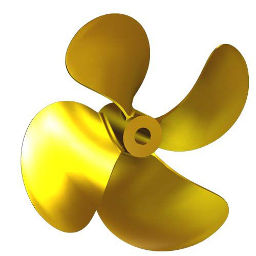 Elica per barca - SH10 - Italian Propellers S.r.l.  - a passo fisso / albero dell'elica / 4 pale