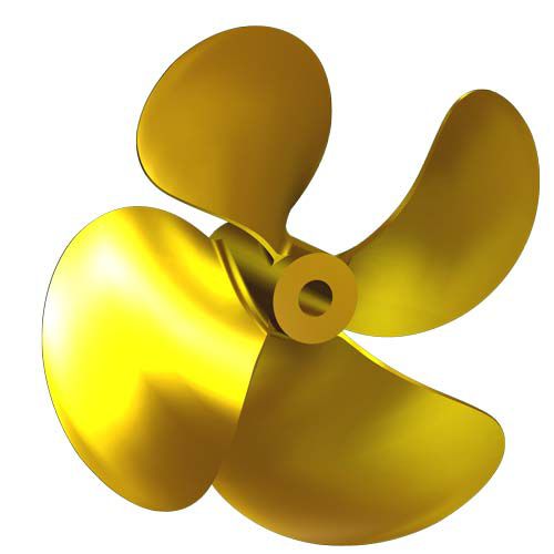 Elica per barca - SH12 - Italian Propellers S.r.l.  - a passo fisso / albero dell'elica / 4 pale