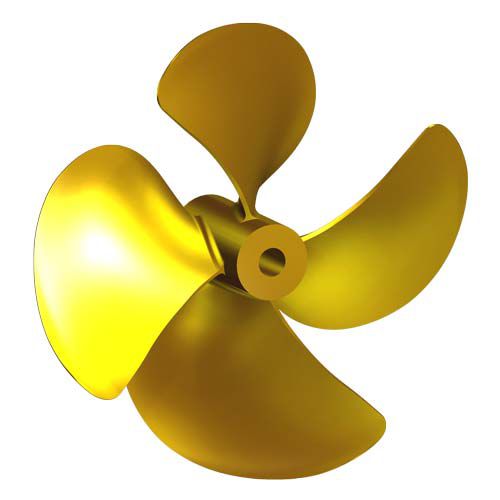 Elica per barca - Sk11 - Italian Propellers S.r.l.  - a passo fisso / albero dell'elica / 4 pale