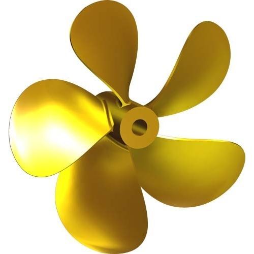 Elica per barca - MV10 - Italian Propellers S.r.l.  - a passo fisso / albero dell'elica / 5 pale