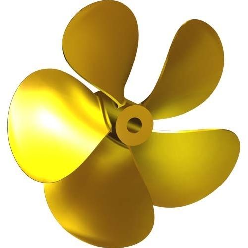 Elica per barca - MV14 - Italian Propellers S.r.l.  - a passo fisso / albero dell'elica / 5 pale