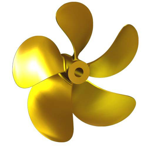 Elica per barca - SFM10 - Italian Propellers S.r.l.  - a passo fisso / albero dell'elica / 5 pale