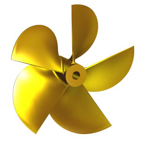 Elica per barca - SMX11 - Italian Propellers S.r.l.  - a passo fisso / albero dell'elica / 5 pale