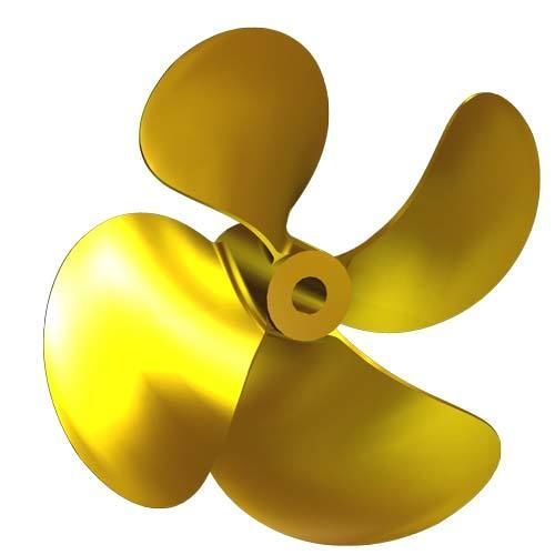 Elica per barca - SH11 - Italian Propellers S.r.l.  - a passo fisso / albero dell'elica / 4 pale