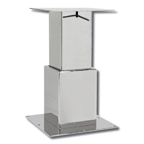 Base per tavolo regolabile - SUMMIT Q - Metalstyle Srl - telescopica / in acciaio inossidabile