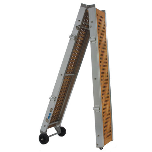 Passerella per barca - NAOMI 2 - Metalstyle Srl - pieghevole / manuale / in alluminio