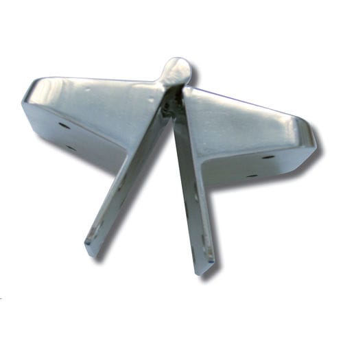 Cerniera per barca - BUTTERFLY - Metalstyle Srl - universale / per botola / in acciaio inossidabile lucido