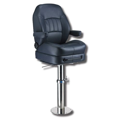 Sedile pilota - PALMA - Metalstyle Srl - per barca / con braccioli / scorrevole