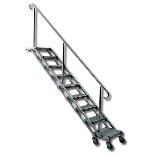 Scaletta per barca - REX - Metalstyle Srl - laterale / da bagno / in alluminio