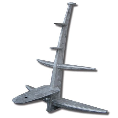 Piastra di protezione per prua di imbarcazioni (in acciaio inossidabile) - IMPERIALE - Metalstyle Srl