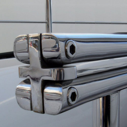 Corrimano per barca - VERSIONE OVALE - Metalstyle Srl - in acciaio inossidabile lucido
