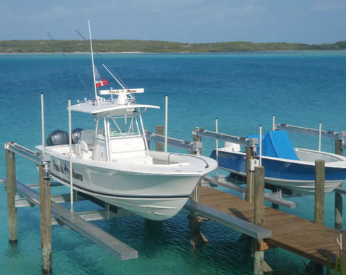 Ascensore per barche - 4 Post - Neptune Boat Lifts, Inc.  - in alluminio