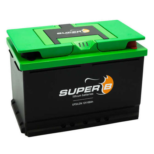 Batteria marina - EPSILON 100 - Super B Lithium Power B.V. - 12 V / litio / fosfato di ferro