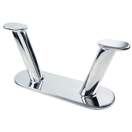 Galloccia d'ormeggio per pontile - 01.037 series - TR INOX - per barca / doppia / in acciaio inossidabile lucido