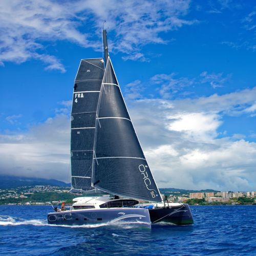 Sailing-yacht catamarano - ORC50  - MARSAUDON COMPOSITES - PATTON  - da crociera / con 2 cabine / con poppa aperta