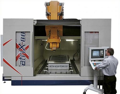 Centro di lavoro CNC - MATRIX 800 - Breton - 5 assi / verticale / per compositi