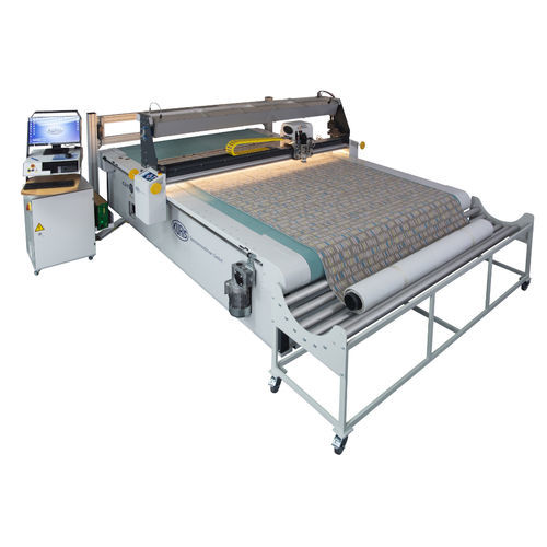 Banco da taglio CNC - TC3001 - Kuris Spezialmaschinen - a tunnel / Z / per tessuti