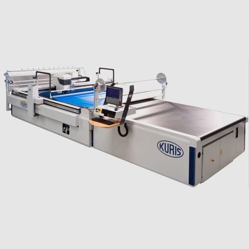 Banco da taglio CNC - TEXCUT 25 - Kuris Spezialmaschinen - per tessuti multistrato / per cantiere navale