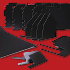 Pannello antivibrazioni - POLYDAMP&reg; Extensiona - Polymer Technologies - in gomma