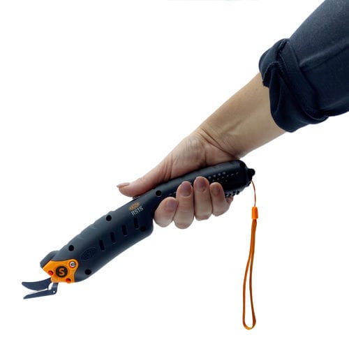 Macchina da taglio cesoia - RS1S - Rasor Elettromeccanica - a batteria / per cantiere navale