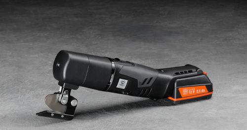 Macchina da taglio cesoia - R1 B45 - Robuso - a batteria / tessile / per cantiere navale
