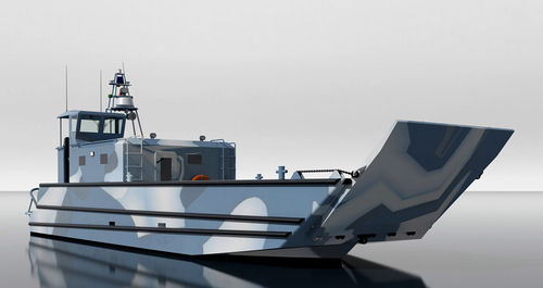 Barca professionale mezzo da sbarco - 42 LC - ARES Shipyard - fuoribordo / in alluminio