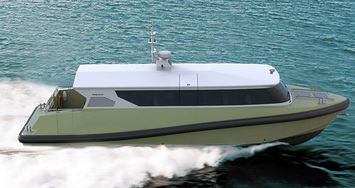 Taxi acqueo - 42 WT - ARES Shipyard - entrobordo / in composito