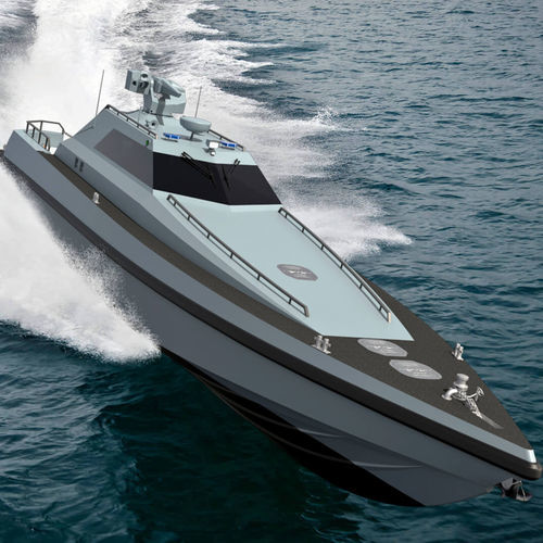 Barca professionale patrol boat - 65 HARPOON - ARES Shipyard - entrobordo / in alluminio