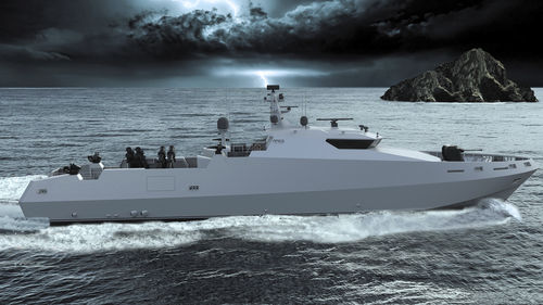 Pattugliatore - 55 FAC - ARES Shipyard - in acciaio