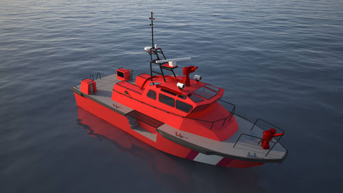 Barca professionale motobarcapompa - 20 FiFi  - ARES Shipyard - entrobordo / in alluminio