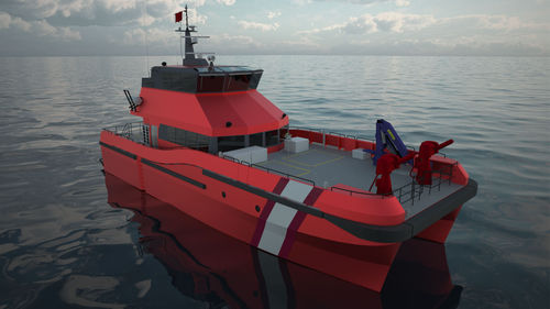 Nave di salvataggio (SAR) catamarano - 25 CAT FiFi - ARES Shipyard - in alluminio