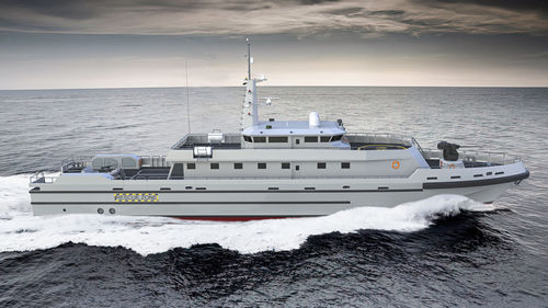 Pattugliatore - 140 BLAZE - ARES Shipyard - in alluminio / costiera