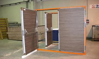 Porta per nave - Double A30 - PANELFA S.L.U - doppia / indoor / in acciaio inossidabile