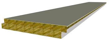 Pannello sandwich per soffitto di barca - B15 - PANELFA S.L.U - in lana minerale / in acciaio
