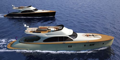 Motor-yacht da crociera - LEGEND 72 FLY - Seven Seas Yachts - con fly / dislocante