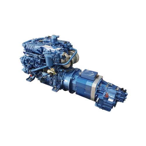 Sistema di propulsione per nave - ISUZU - TEMA - ibrido diesel-elettrico