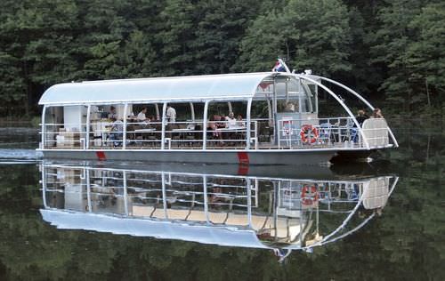Barca professionale battello turistico - TEMA 360Cat (2x12kW 48Vdc) - TEMA - catamarano / entrobordo / elettrosolare