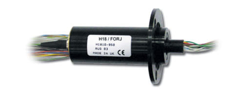 Raccordo girevole elettrico - H18 - Moog Components Group - ibrido / sottomarino / a fibra ottica