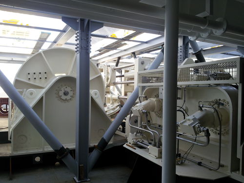 Argano per nave - Deep  - ROMICA TIE GROUP - per rimorchio / con motore idraulico