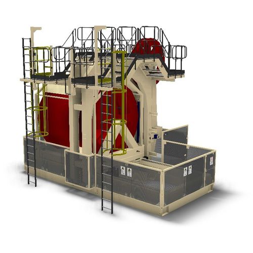 Argano per nave - 18TE - SMD - per rimorchio / per cavo ombelicale di ROV / idroelettrico