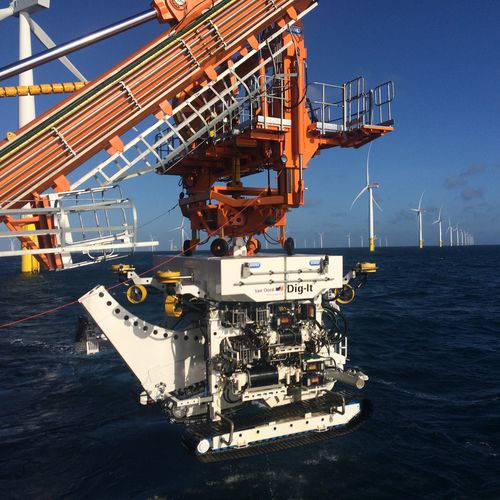 ROV subacqueo per pulizia di scafo - QTRENCHER 1600 - SMD