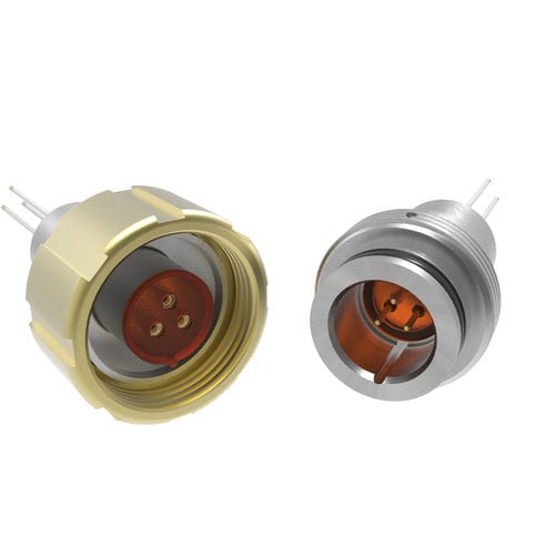 Connettore elettrico - 100 Mil-C-24231 - Teledyne D.G.O'Brien - sottomarino / 4 contatti / 3 contatti