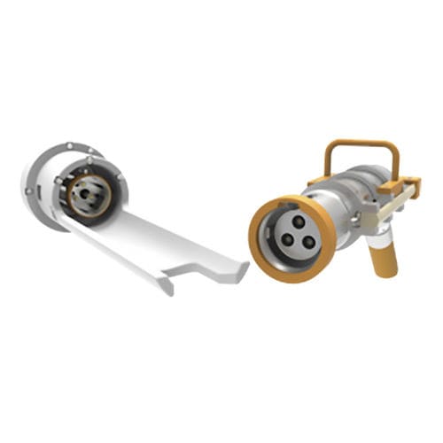 Connettore elettrico - Nautilus WM10-250 - Teledyne D.G.O'Brien - da ROVs / 3 contatti / connettibile sott'acqua