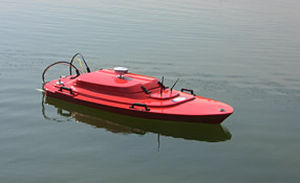 Drone marino per studi oceanografici - Q-BOAT 1800P - The Oceanscience Group - teleguidato / mini monoscafo